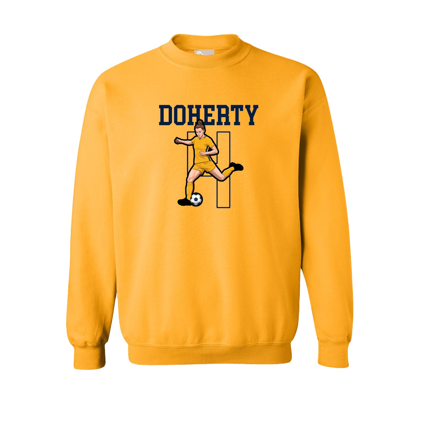 Fleece Crew — Shirsey in Gold
