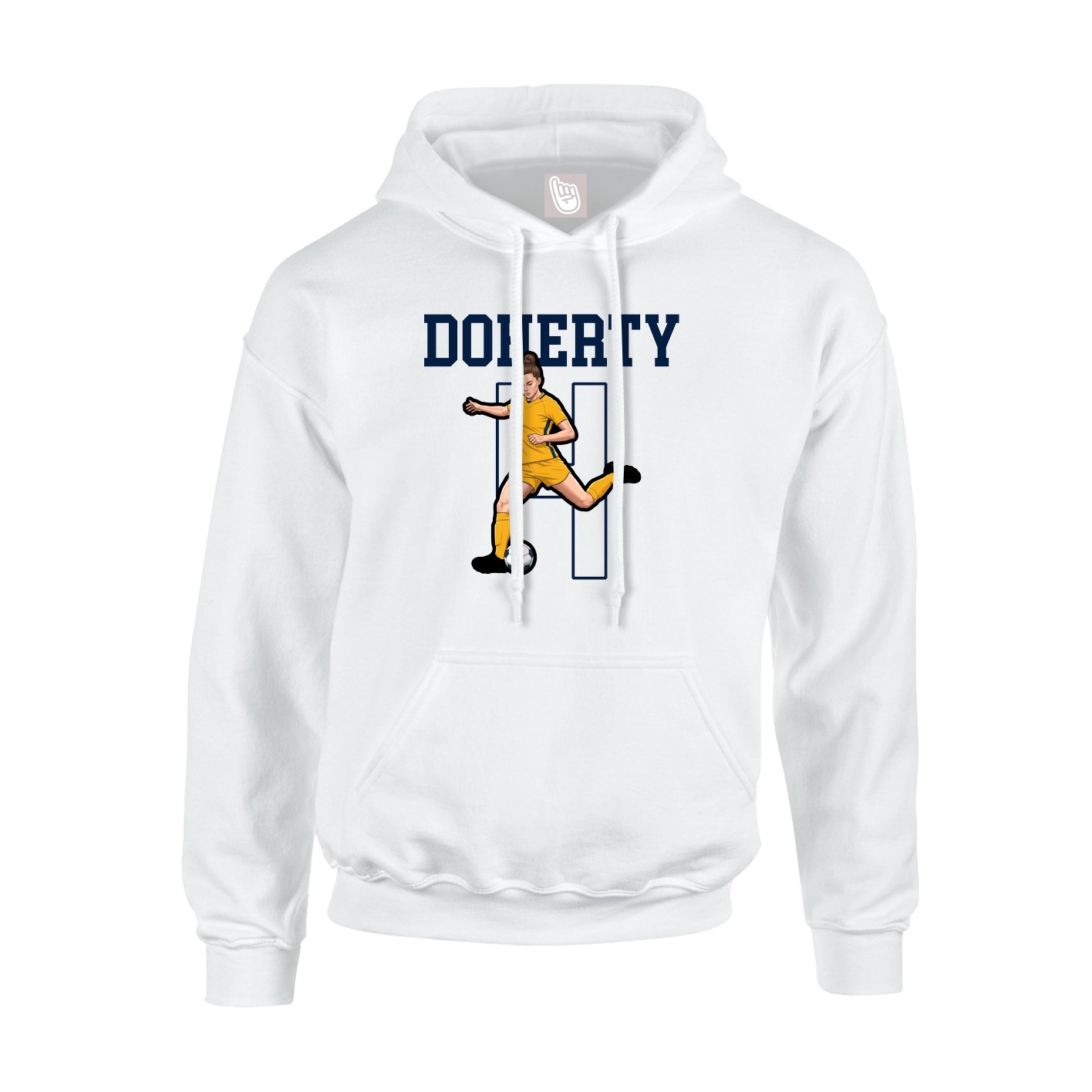 Youth Hoodie — Shirsey in White