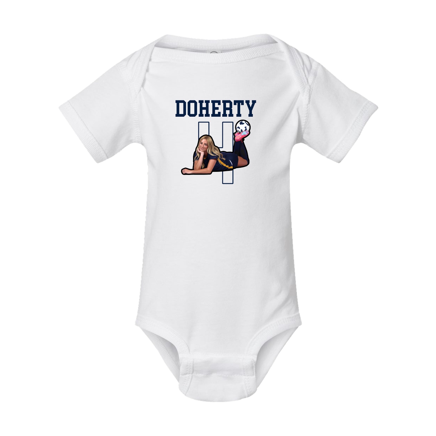 Baby Onesie — Shirsey in White