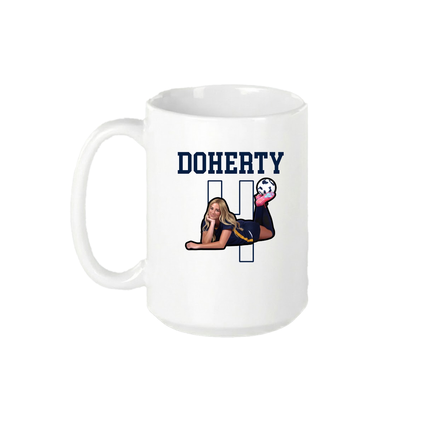 15oz Coffee Mug — Shirsey in White