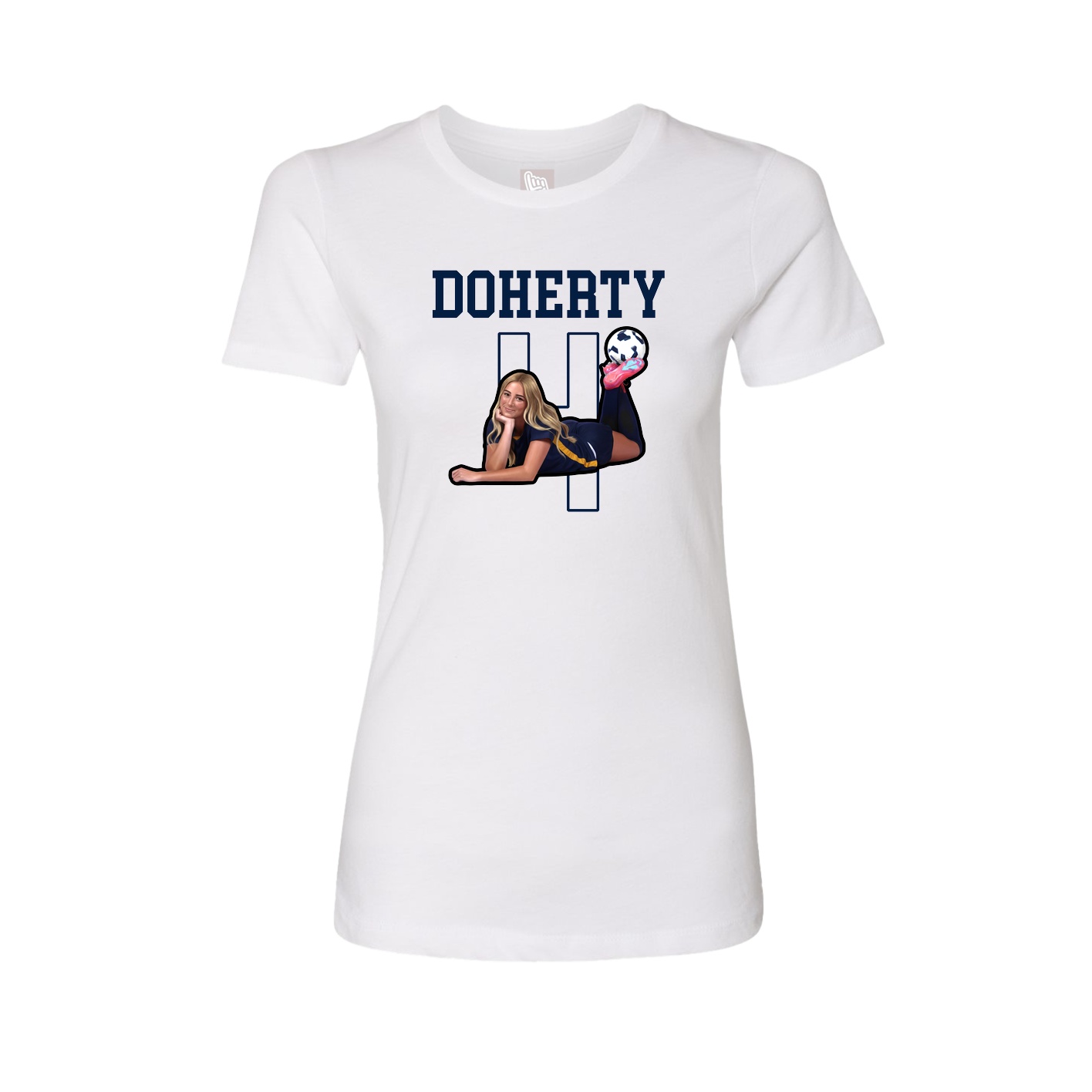 Fitted Women's Tee — Shirsey in White