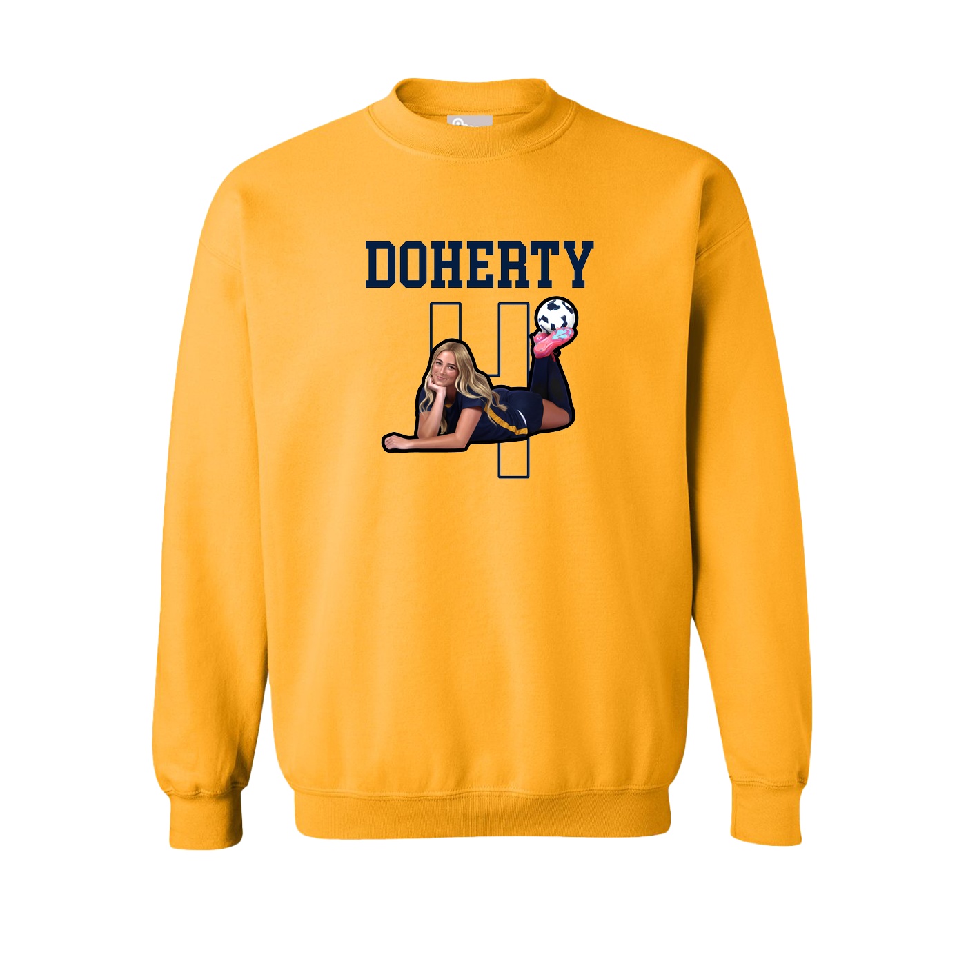 Fleece Crew — Shirsey in Gold