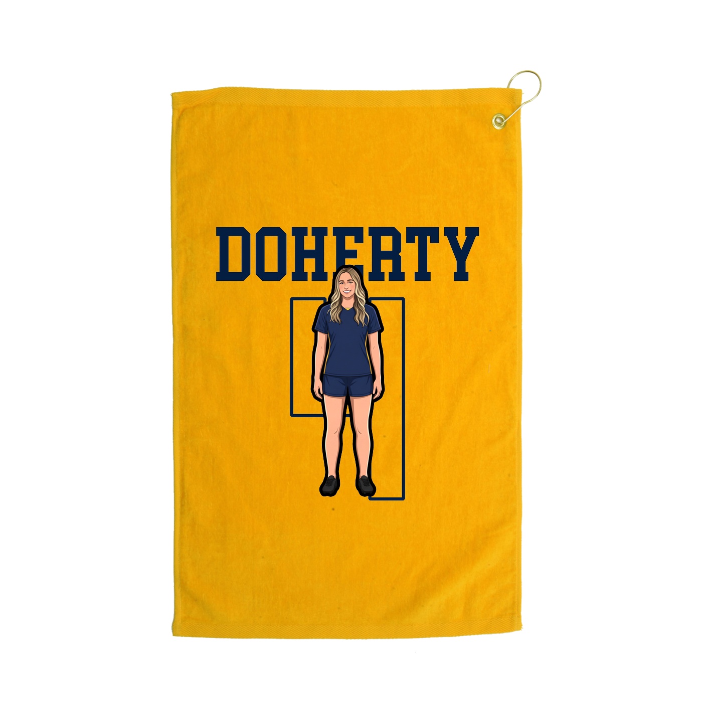 Golf Towel — Shirsey in Gold