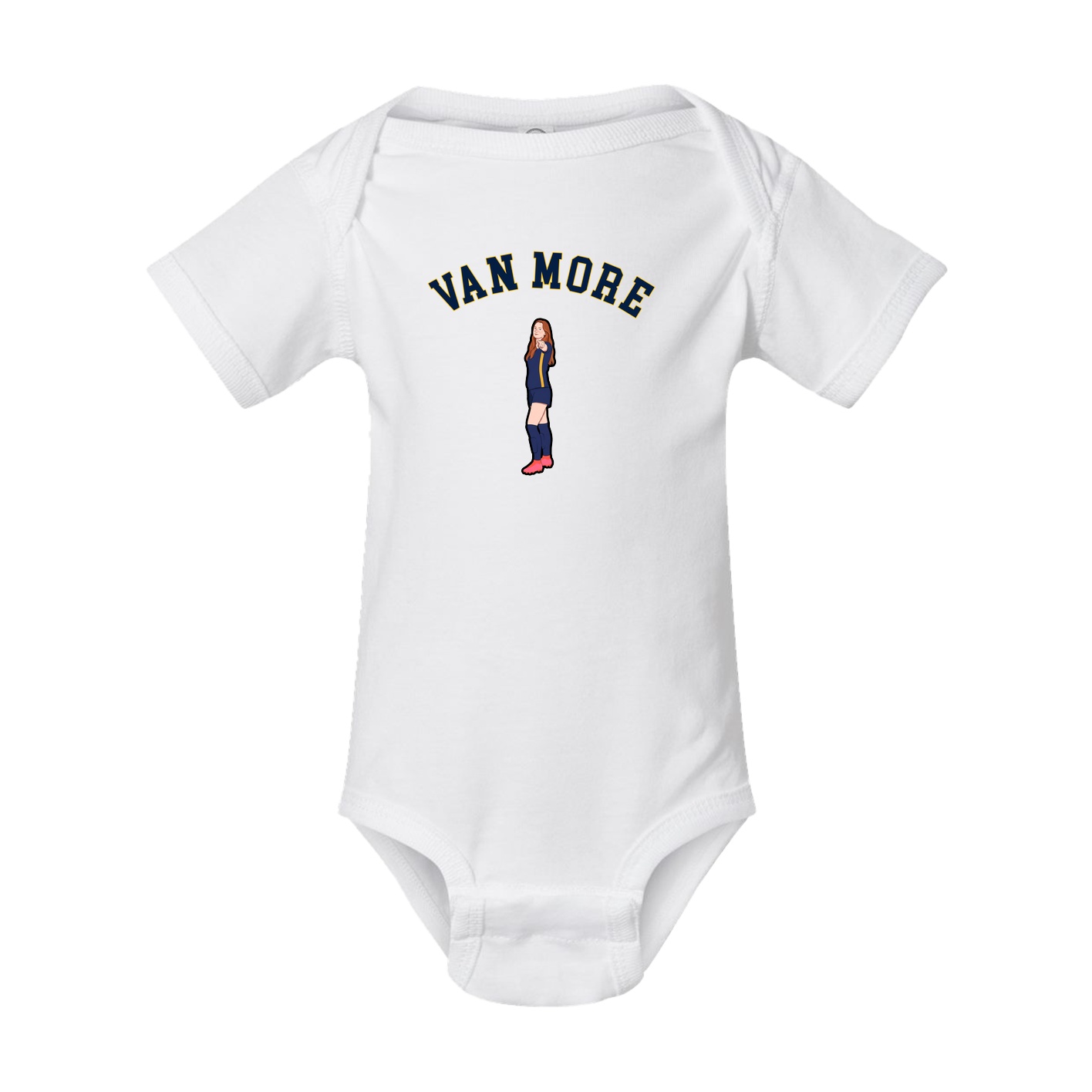 Baby Onesie — Shirsey Arch in White