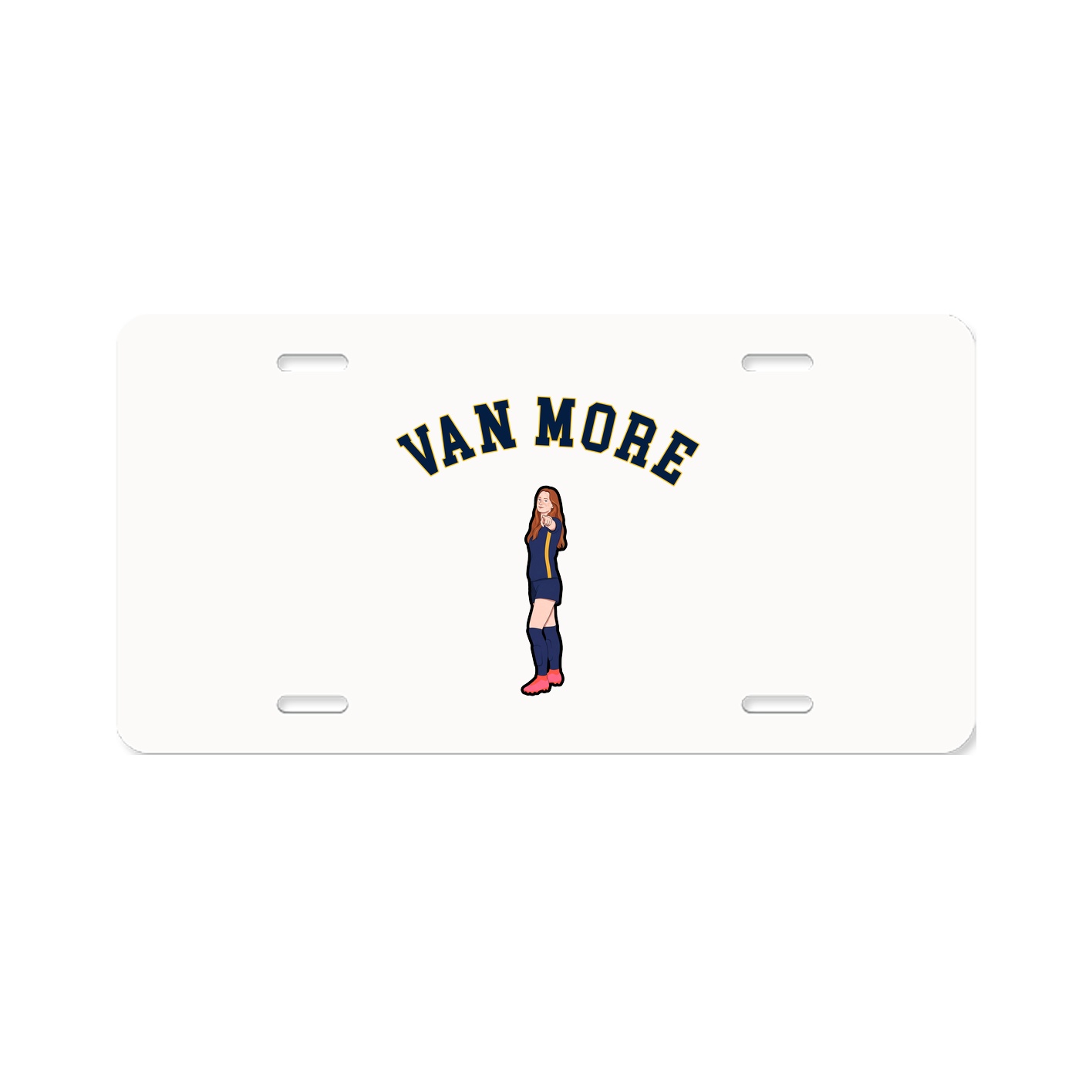 License Plate — Shirsey Arch in Classic