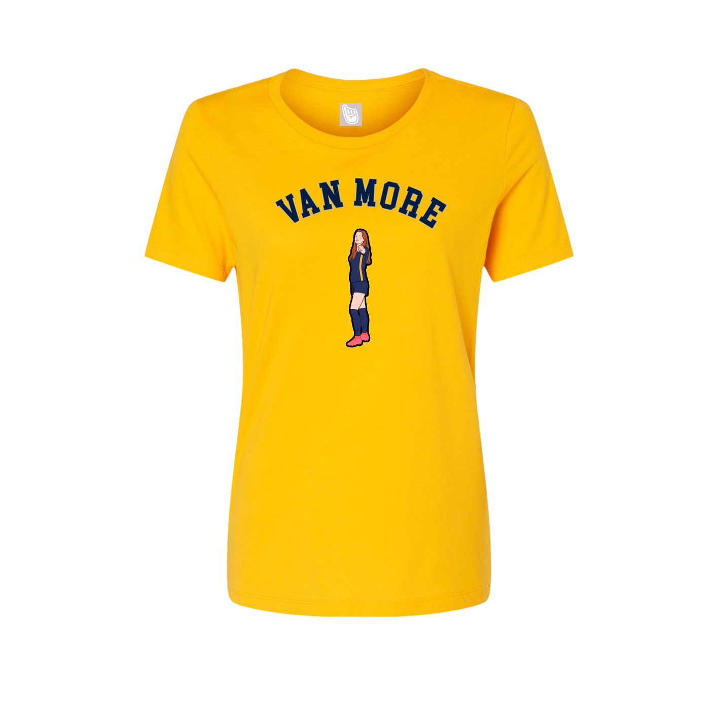 Womens Tee — Shirsey Arch in Gold