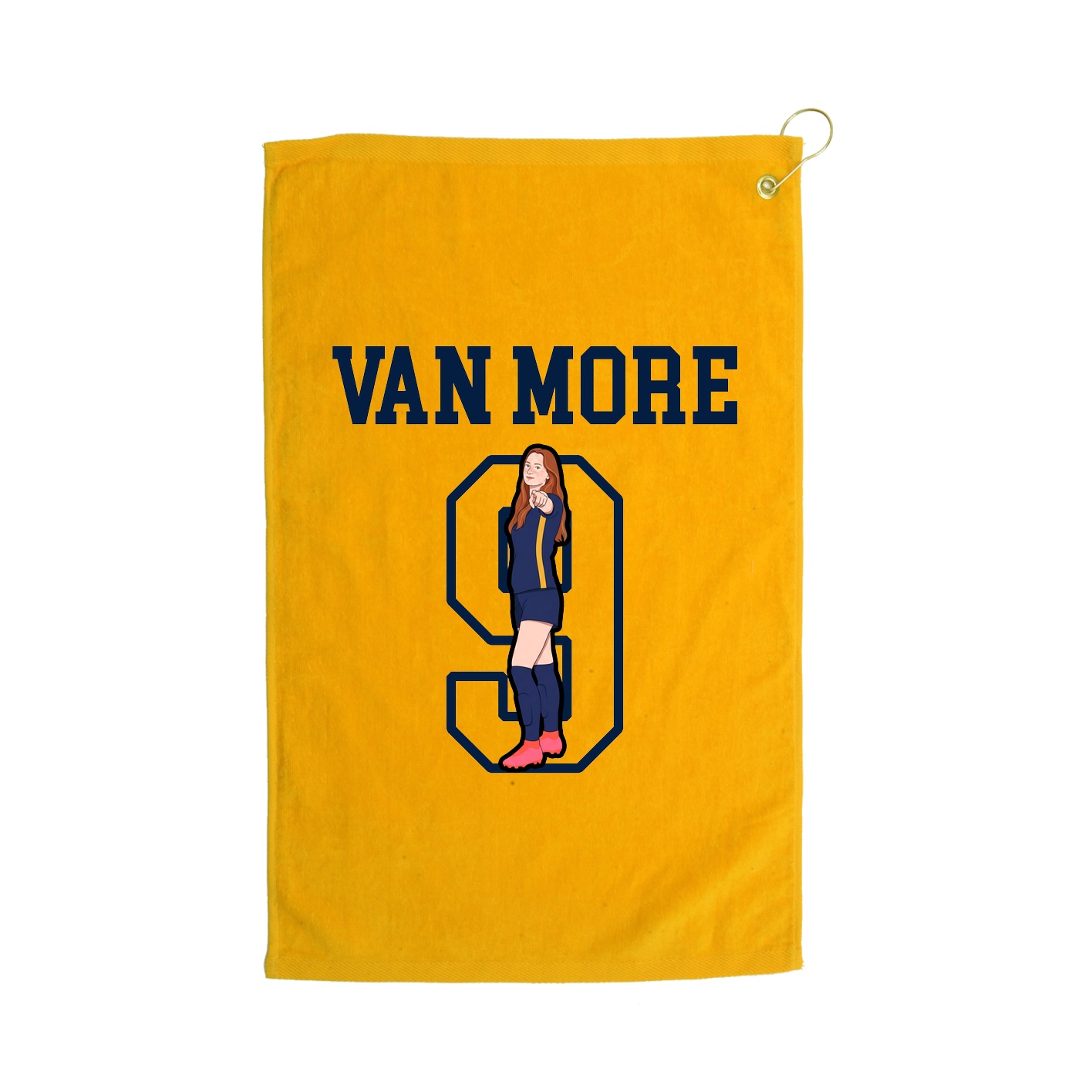 Golf Towel — Shirsey in Gold