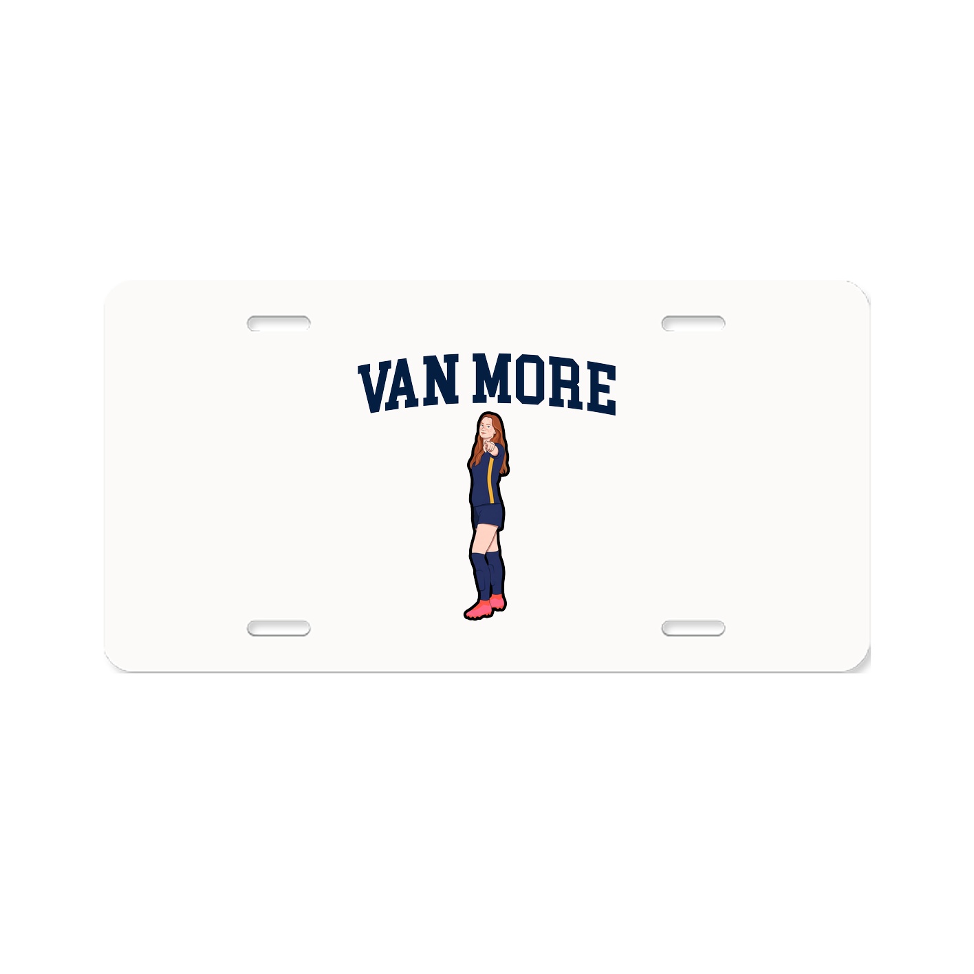 License Plate — Shirsey in Classic
