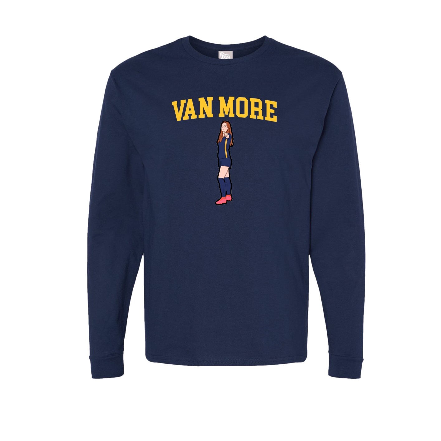 Long Sleeve Tee — Shirsey in Navy