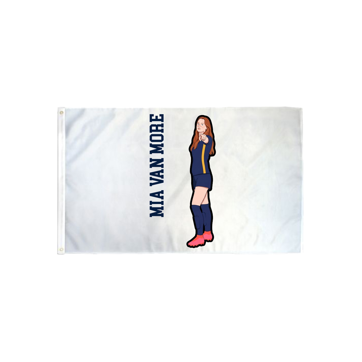 3x5 Flag — Name Vertical in Classic
