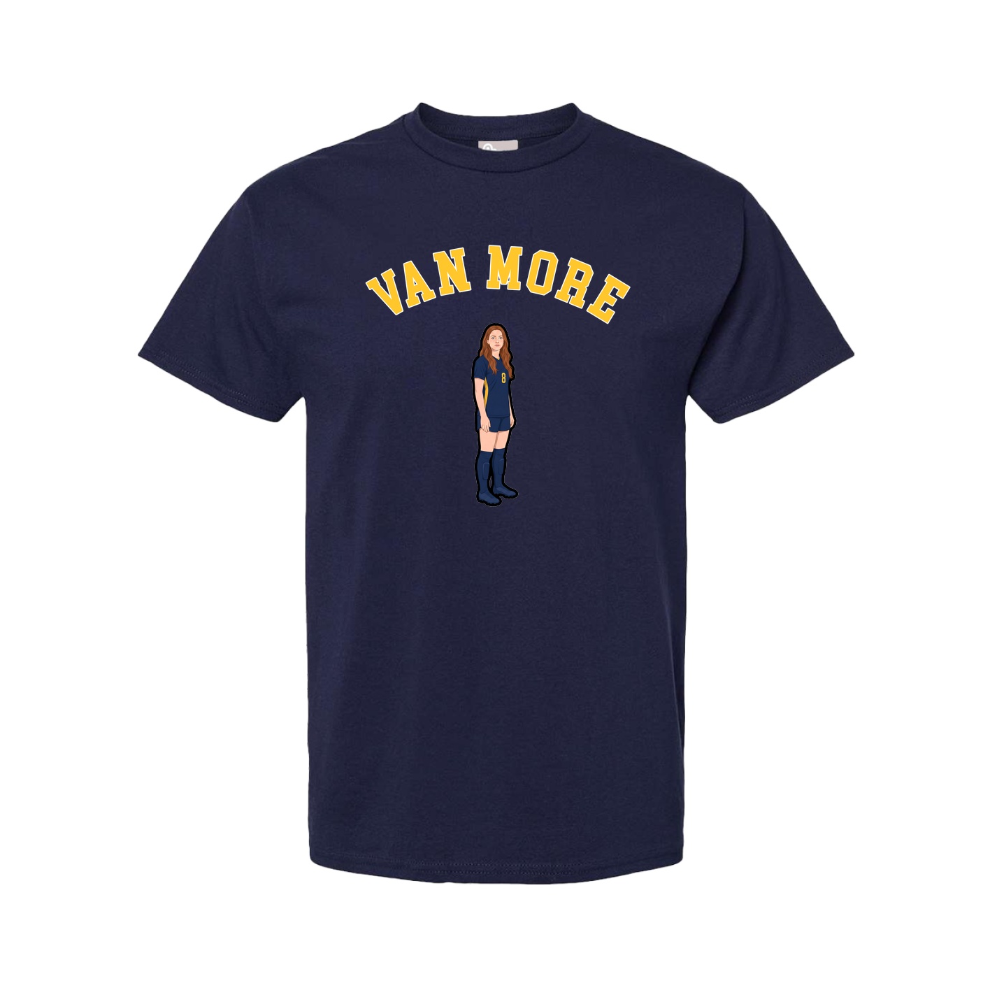 Youth Tee — Shirsey Arch in Navy