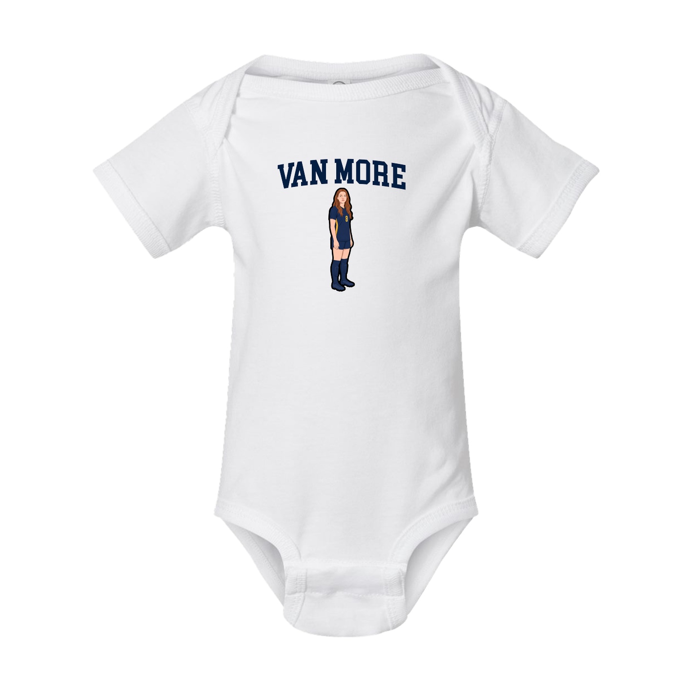 Baby Onesie — Shirsey in White