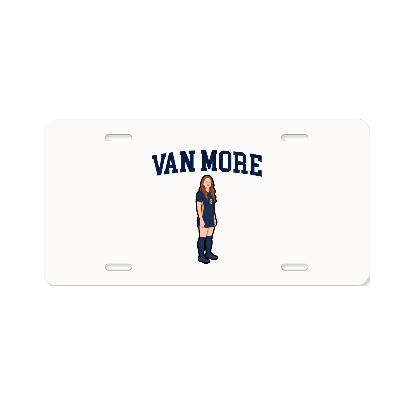 License Plate — Shirsey in Classic