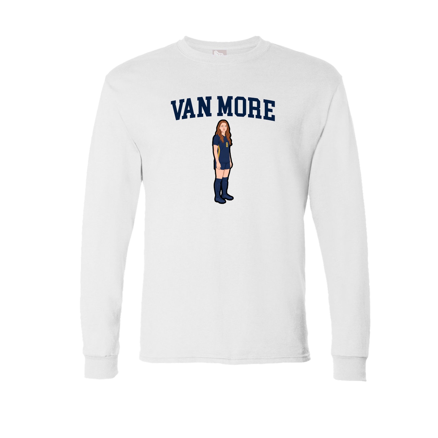 Long Sleeve Tee — Shirsey in White