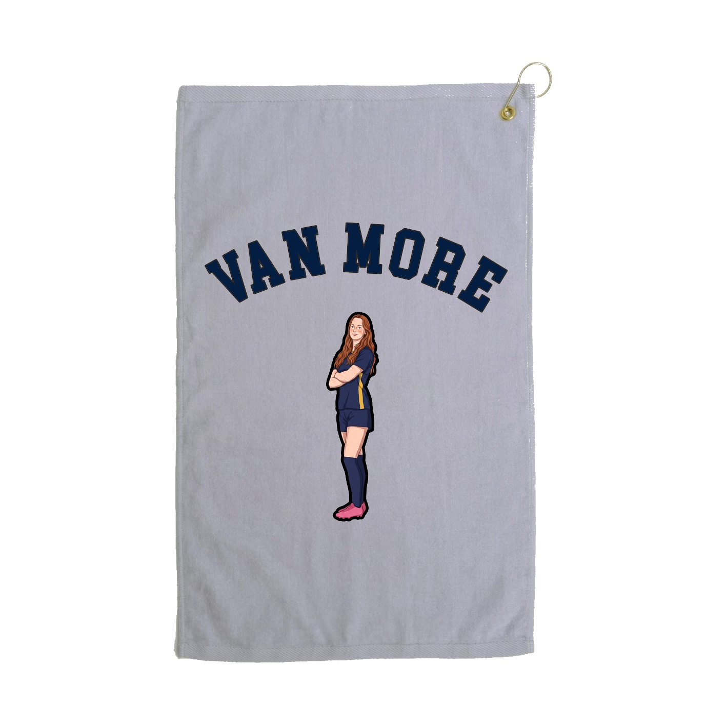 Golf Towel — Shirsey Arch in Grey
