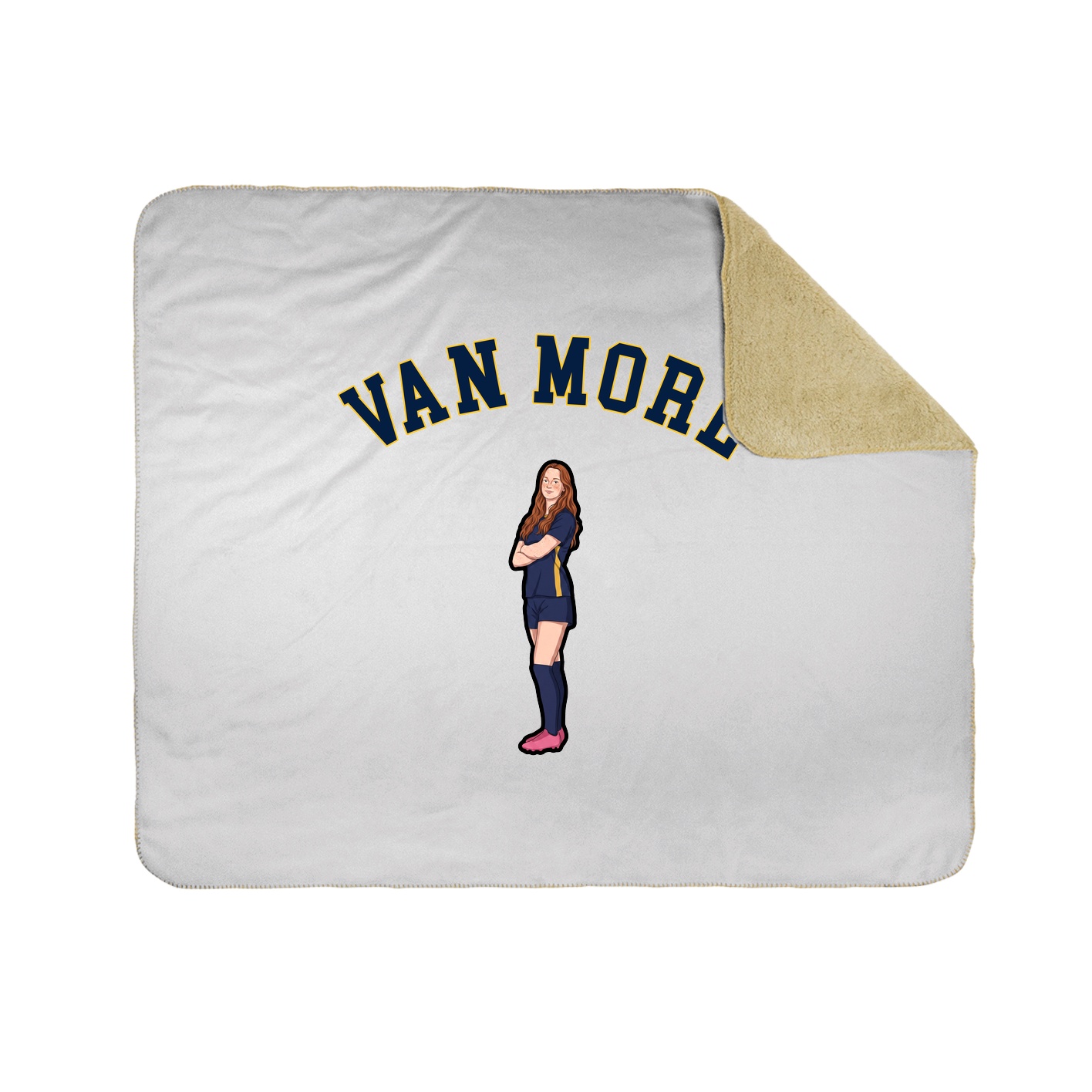 Throw Blanket — Shirsey Arch in White