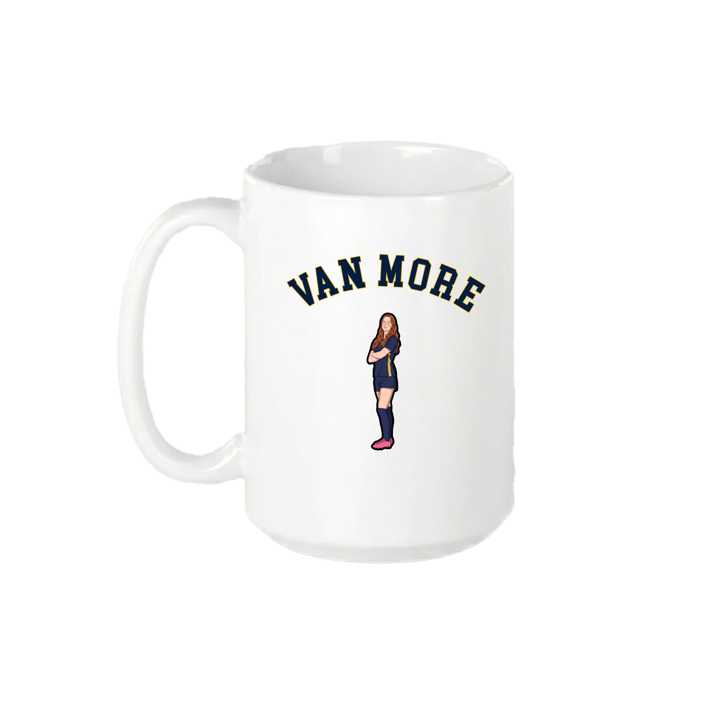 15oz Coffee Mug — Shirsey Arch in White