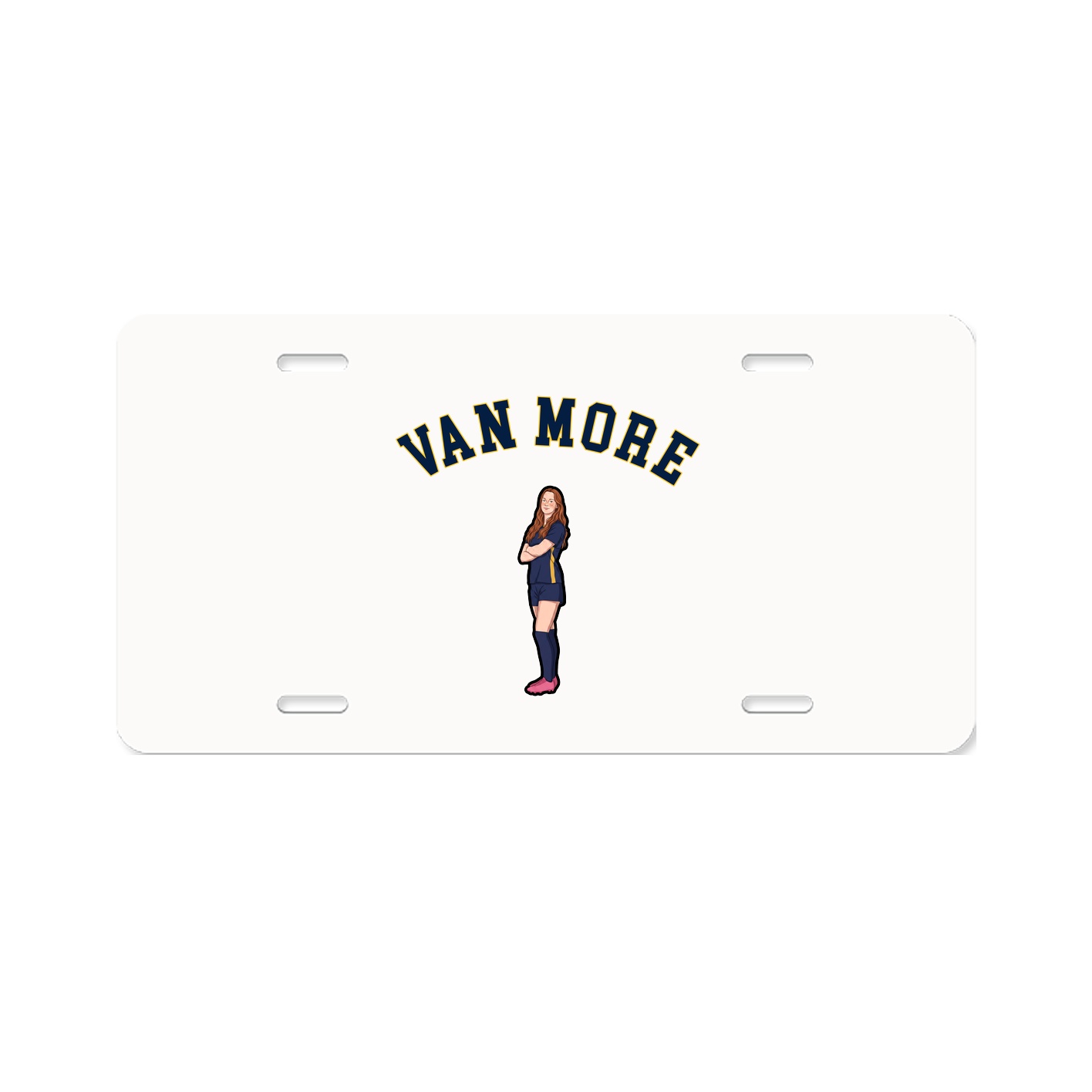 License Plate — Shirsey Arch in Classic