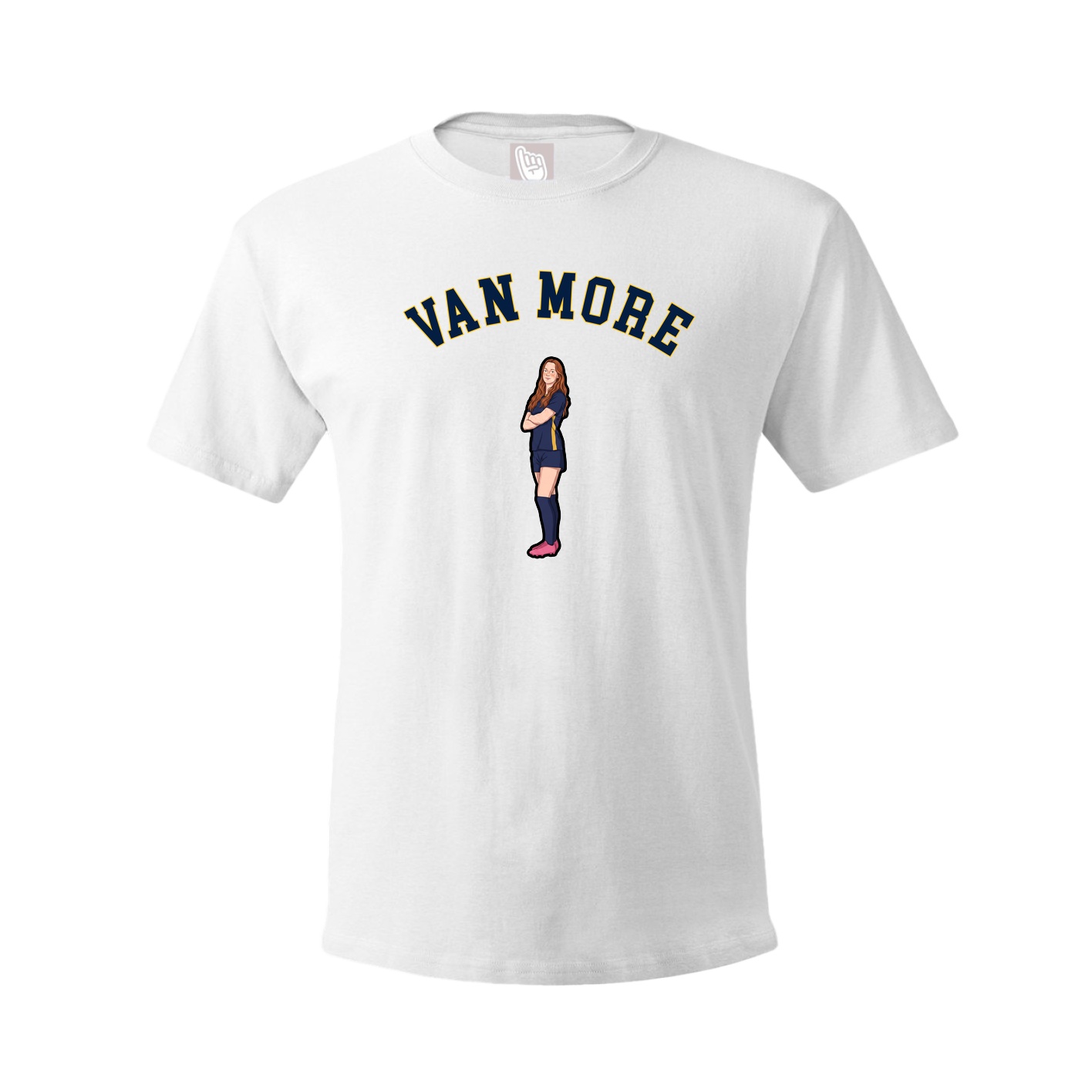 Youth Tee — Shirsey Arch in White