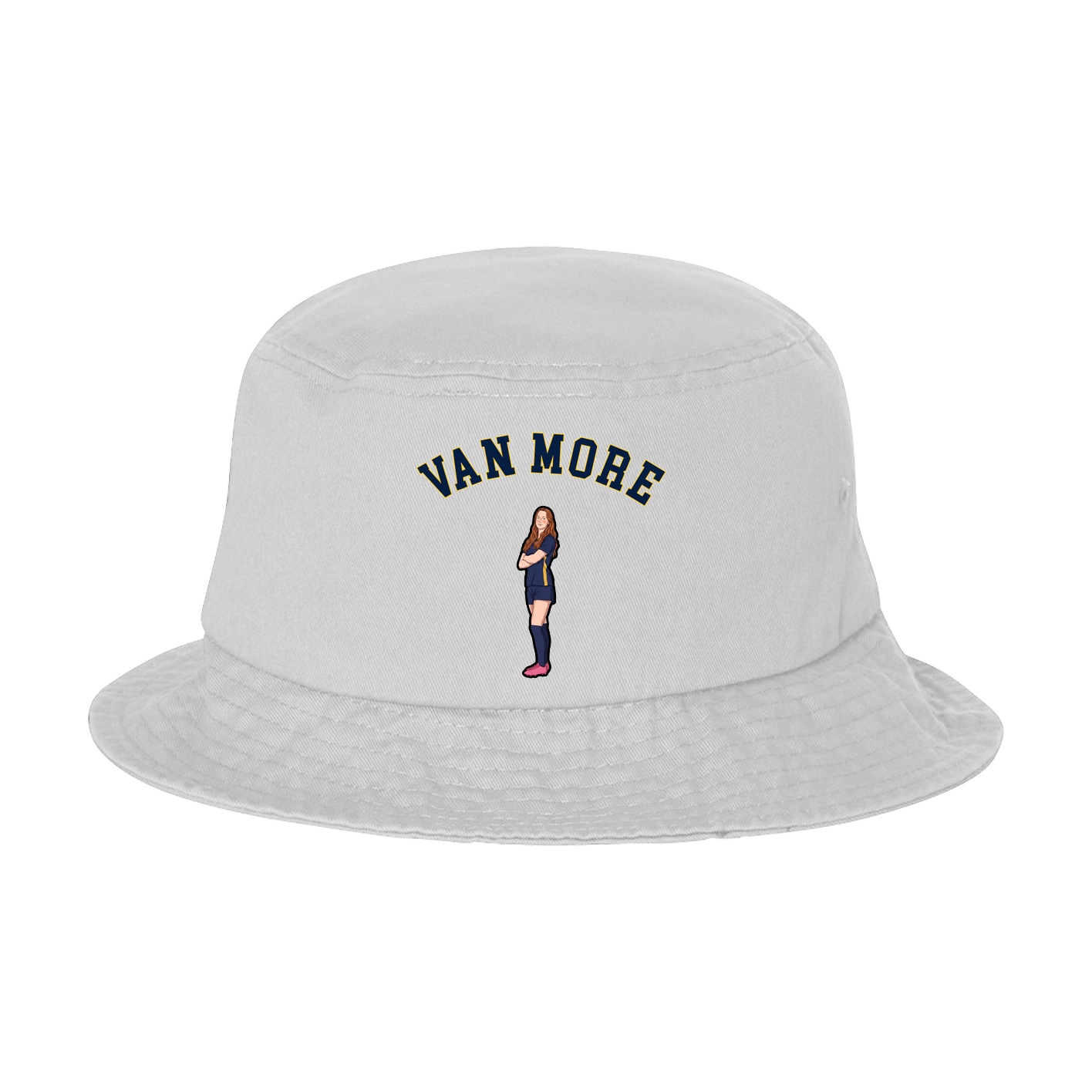 Bucket Cap — Shirsey Arch in White
