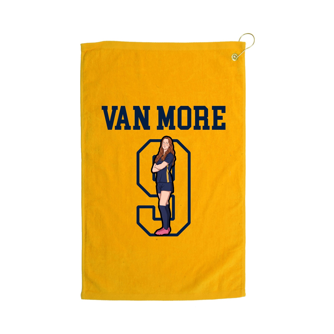 Golf Towel — Shirsey in Gold