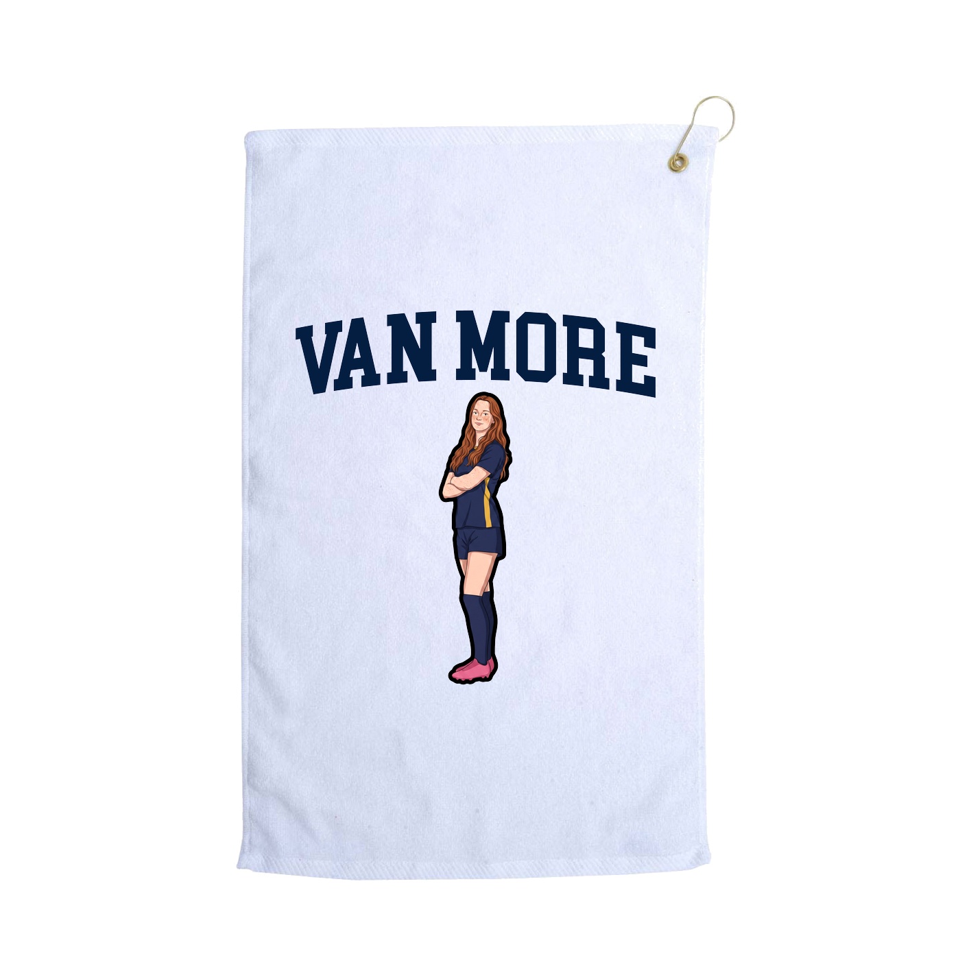 Golf Towel — Shirsey in White