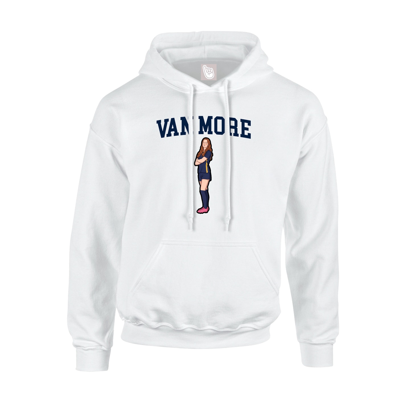Youth Hoodie — Shirsey in White