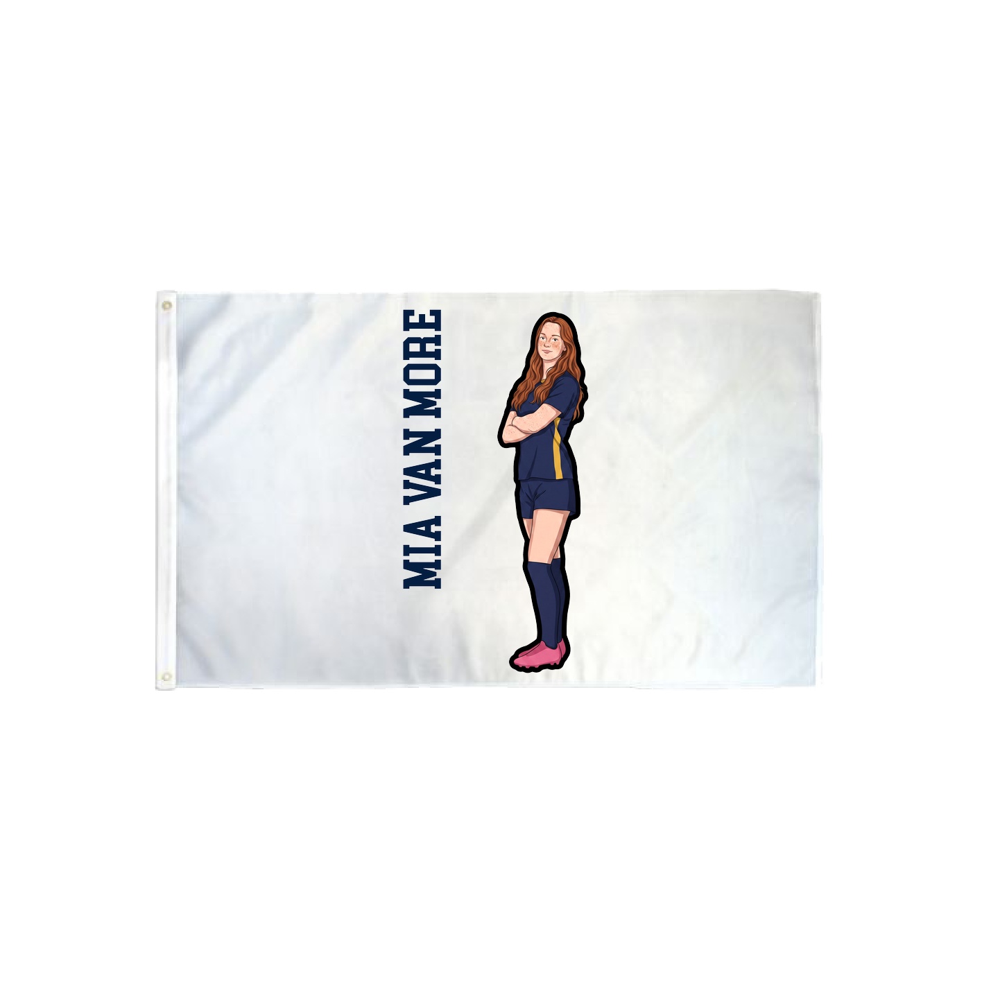 3x5 Flag — Name Vertical in Classic
