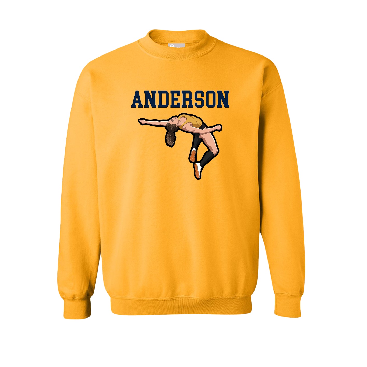Fleece Crew — Shirsey in Gold
