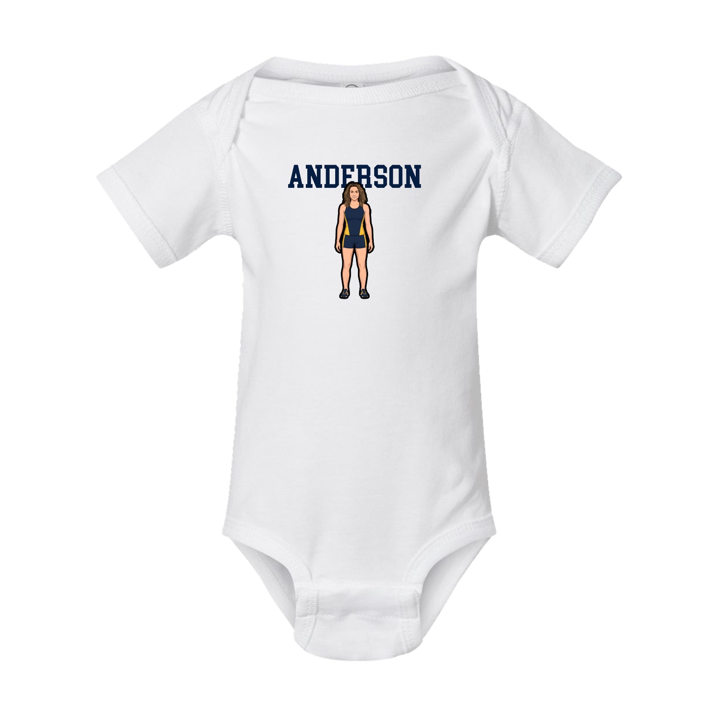 Baby Onesie — Shirsey in White