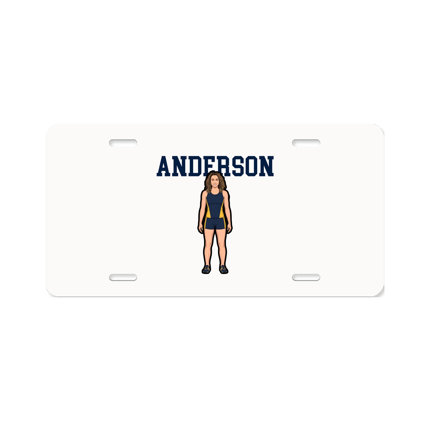 License Plate — Shirsey in Classic