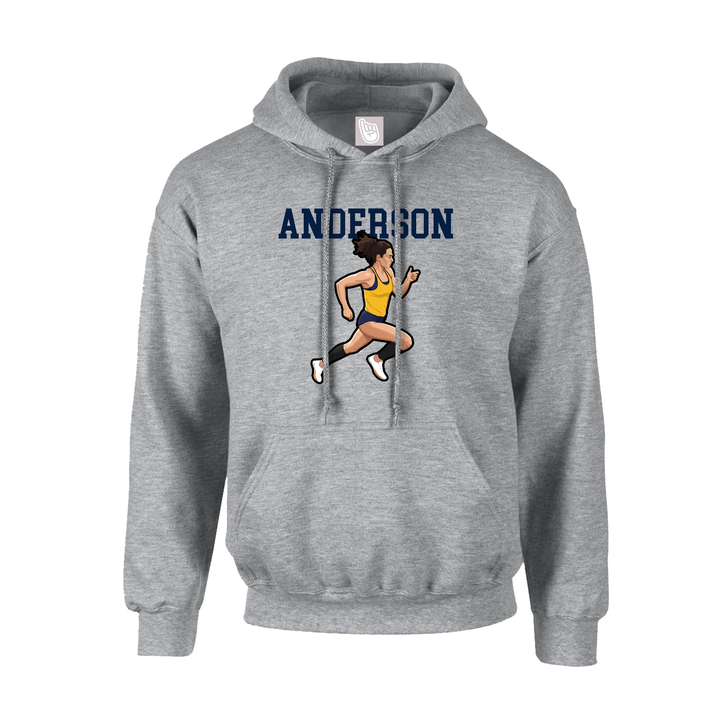 Hoodie — Shirsey in Grey