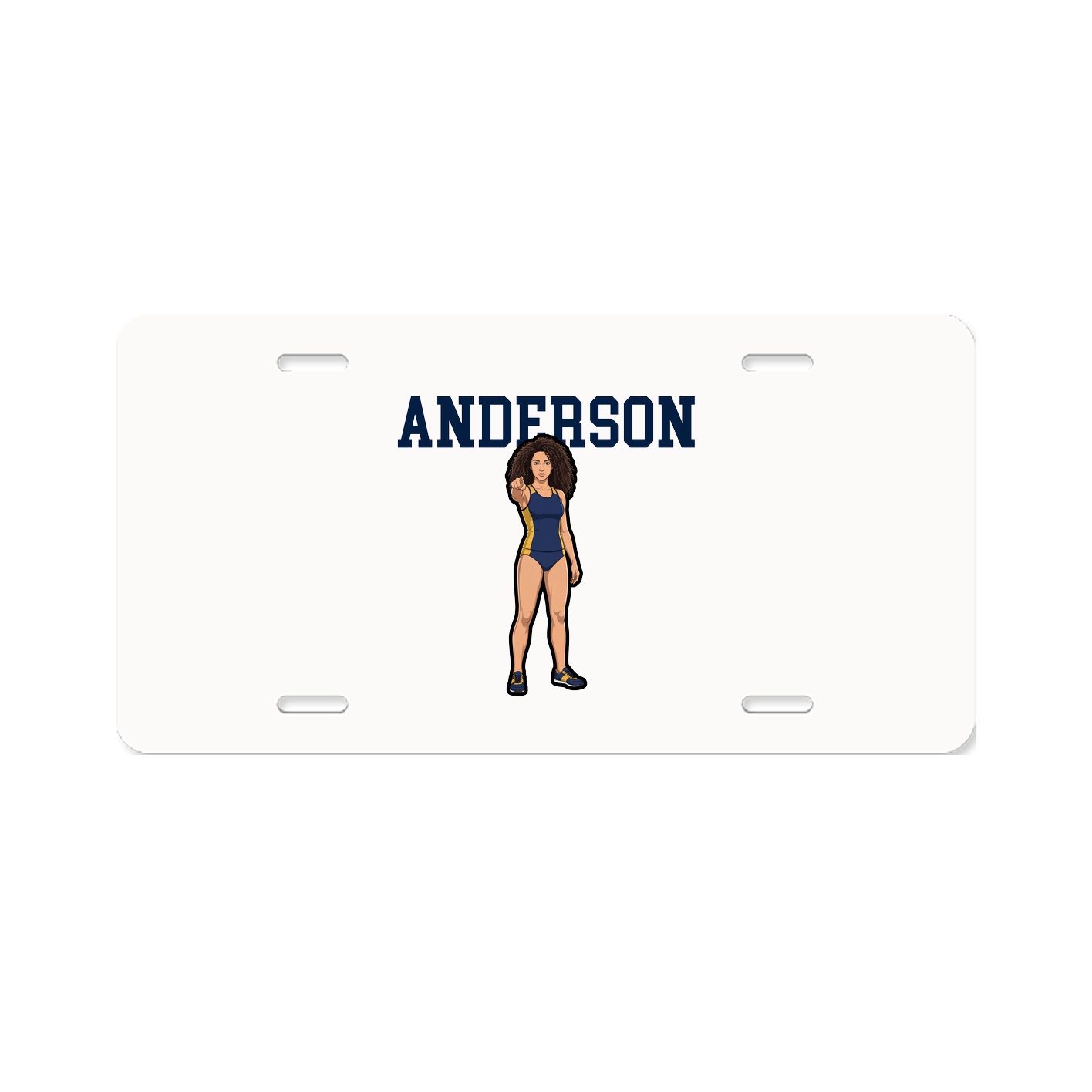 License Plate — Shirsey in Classic