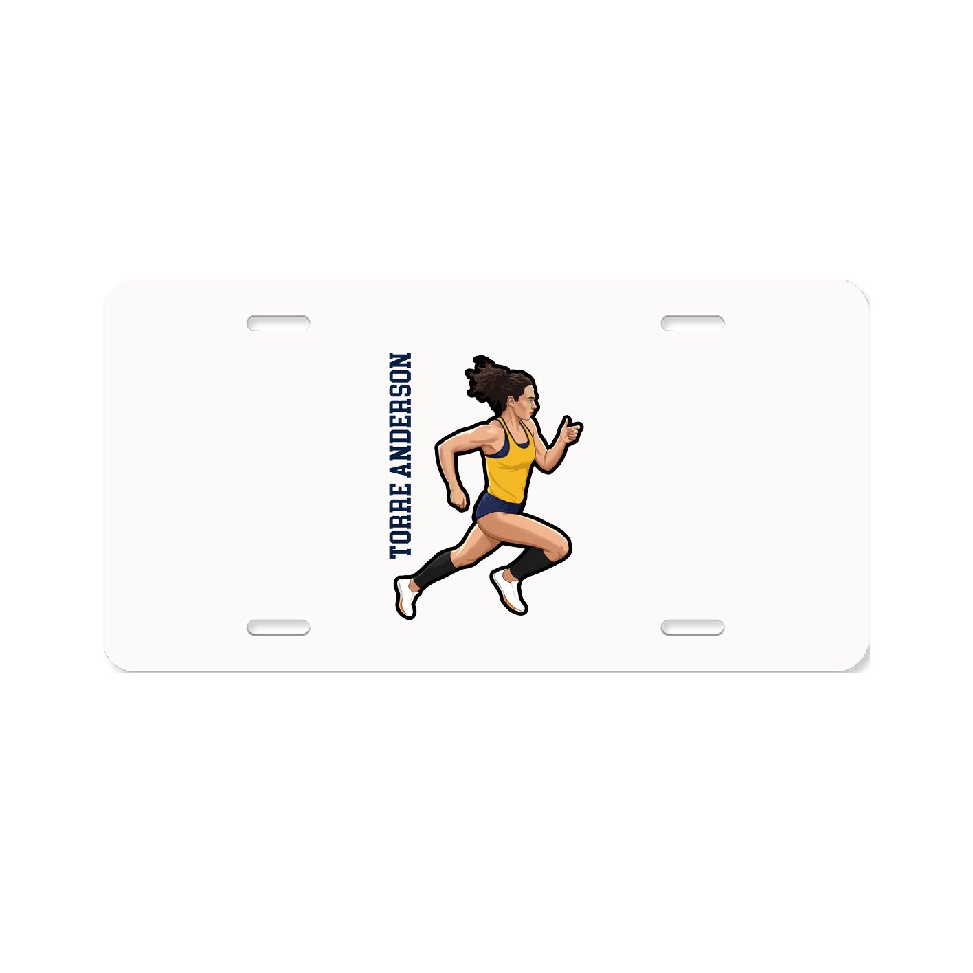 Aluminum License Plate