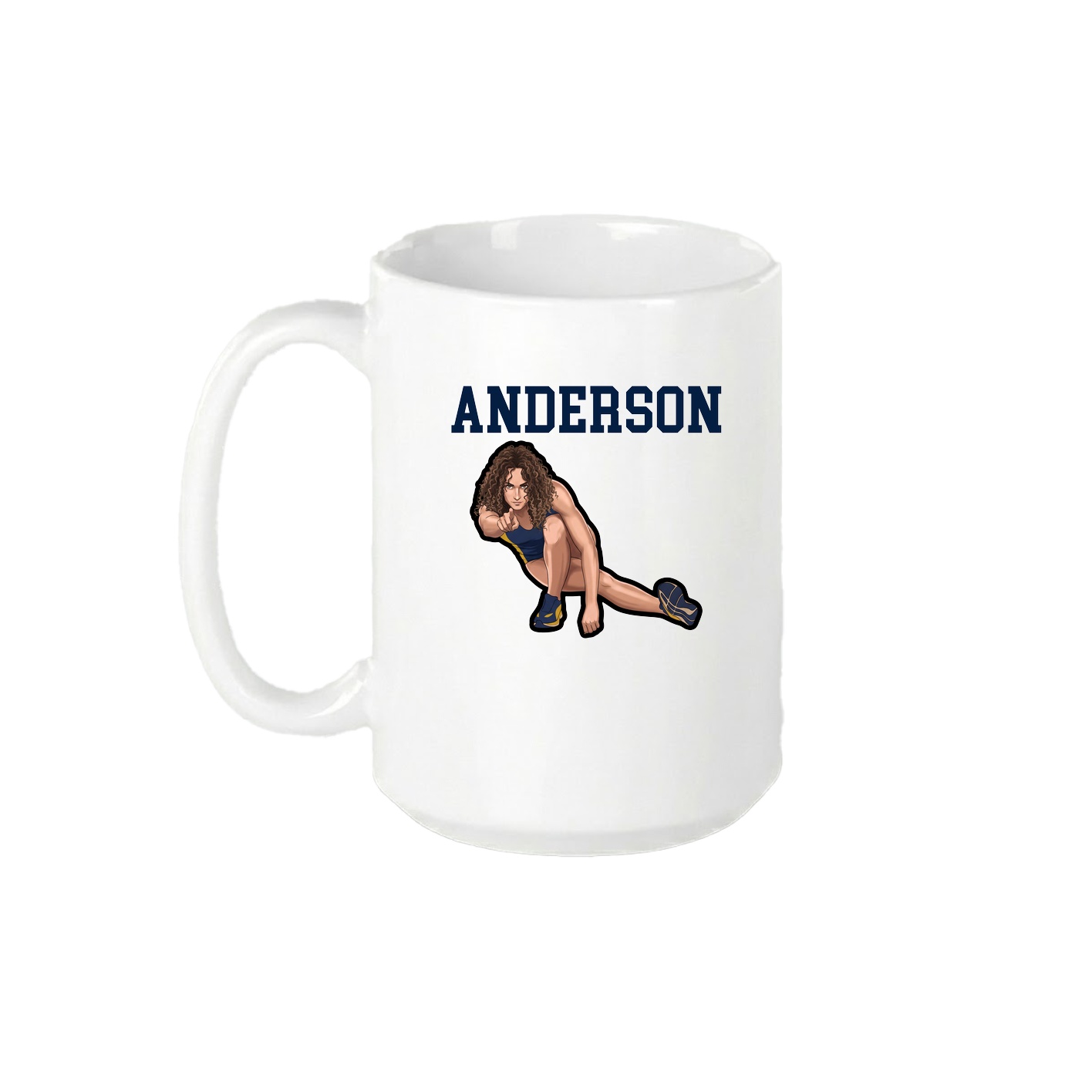 15oz Coffee Mug — Shirsey in White