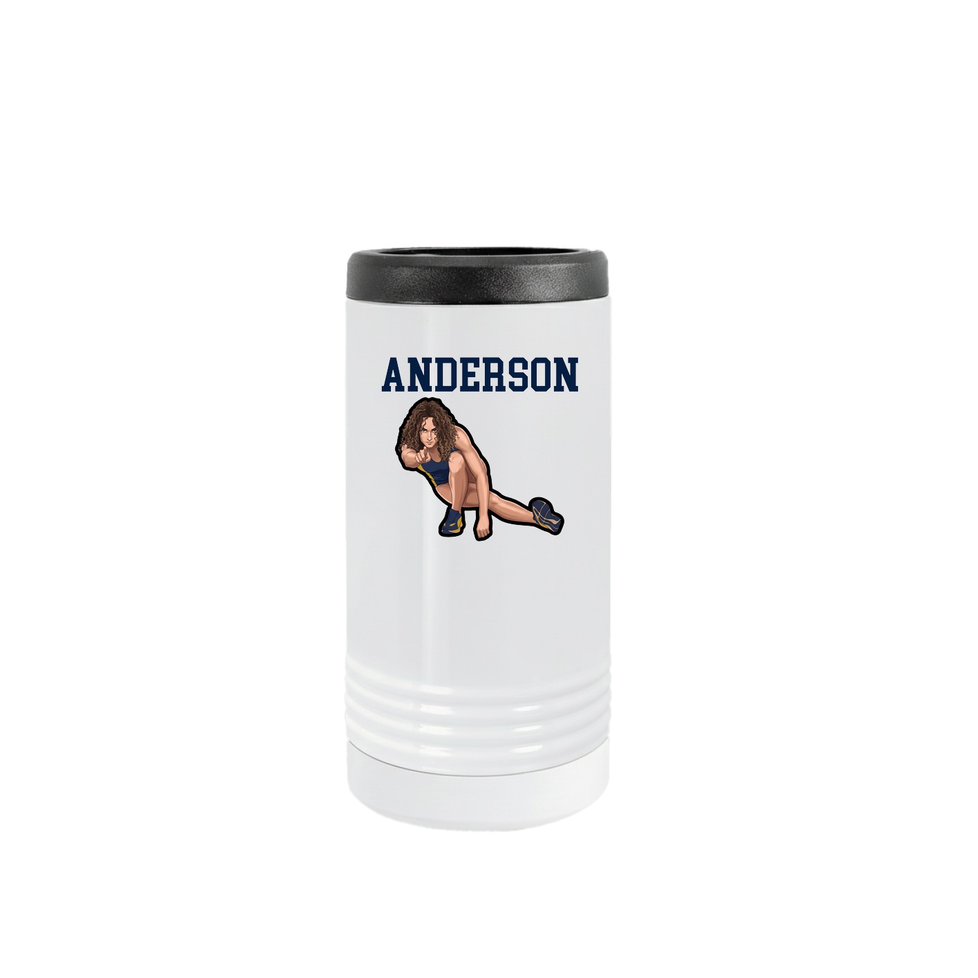 Slim Beverage Holder — Shirsey in White