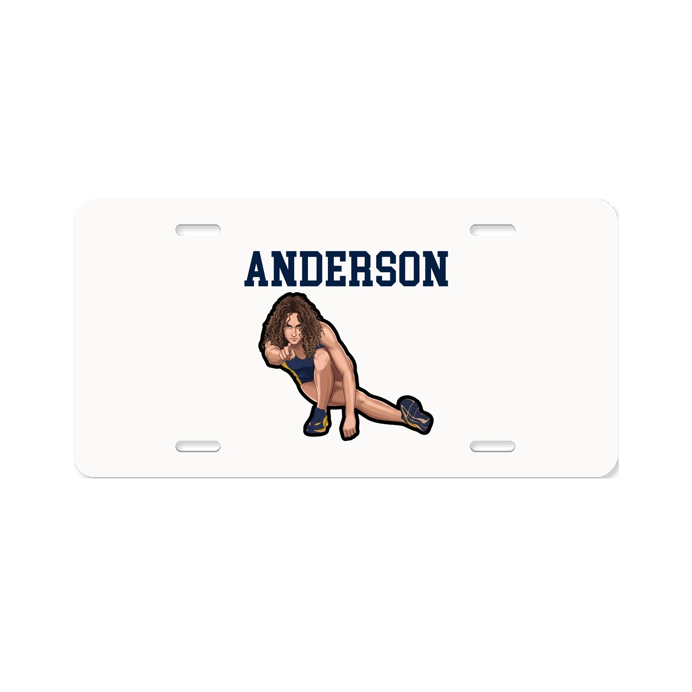License Plate — Shirsey in Classic