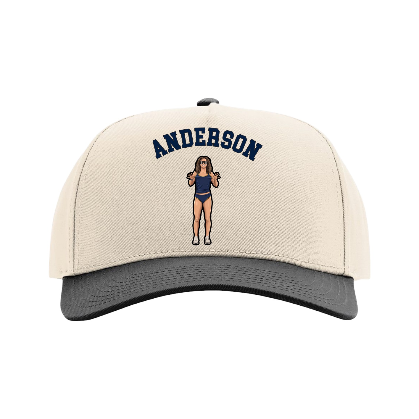 Full Fabric Five-Panel Champ Cap