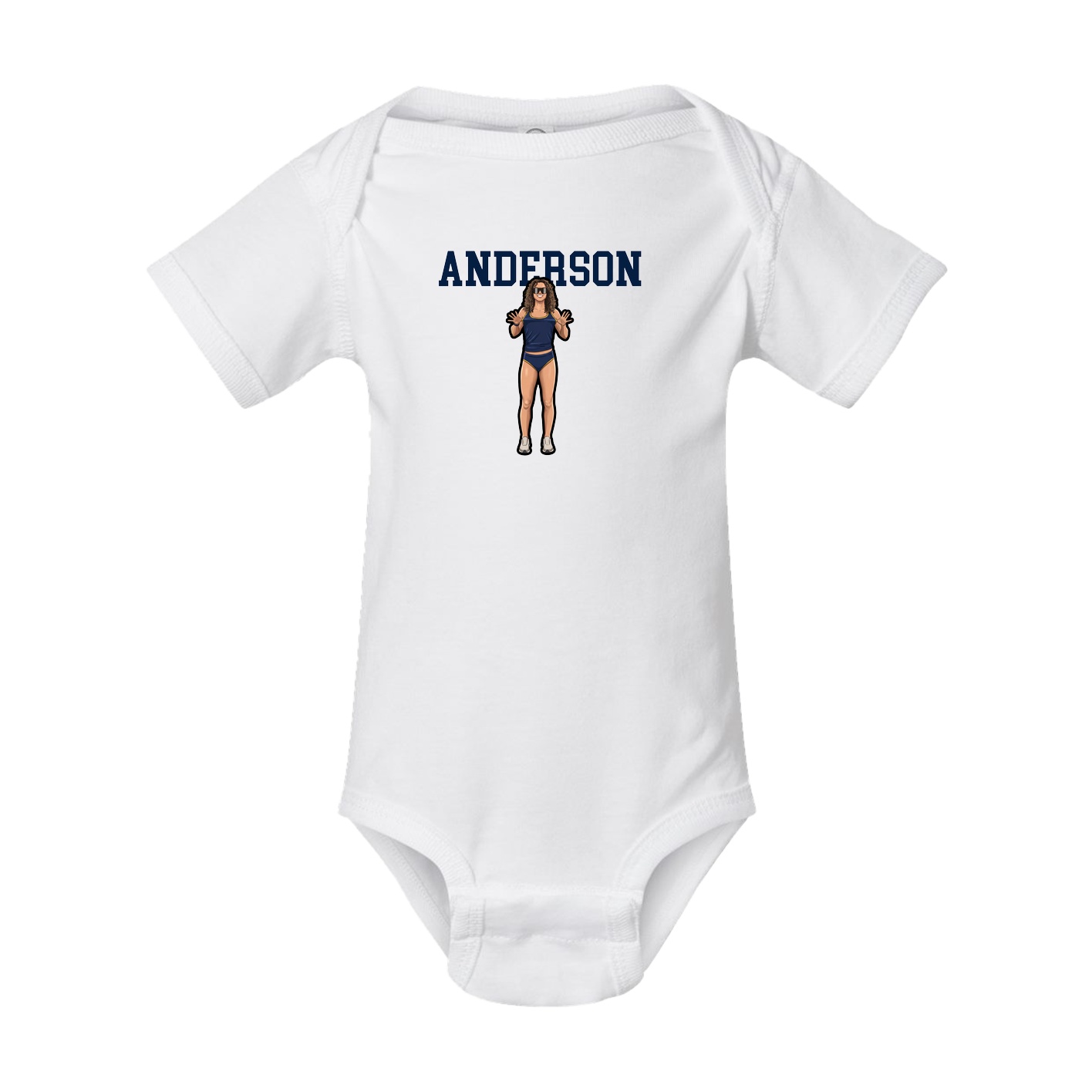 Baby Onesie — Shirsey in White