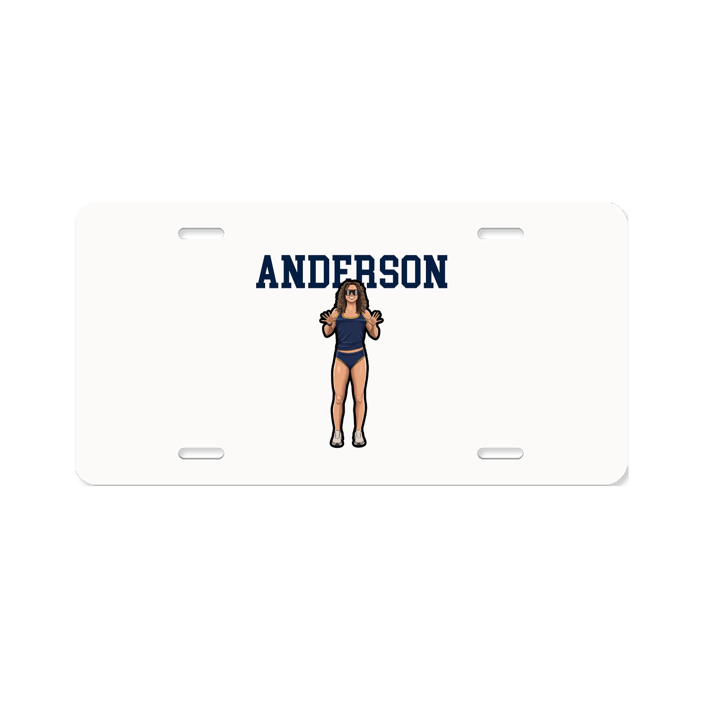 License Plate — Shirsey in Classic