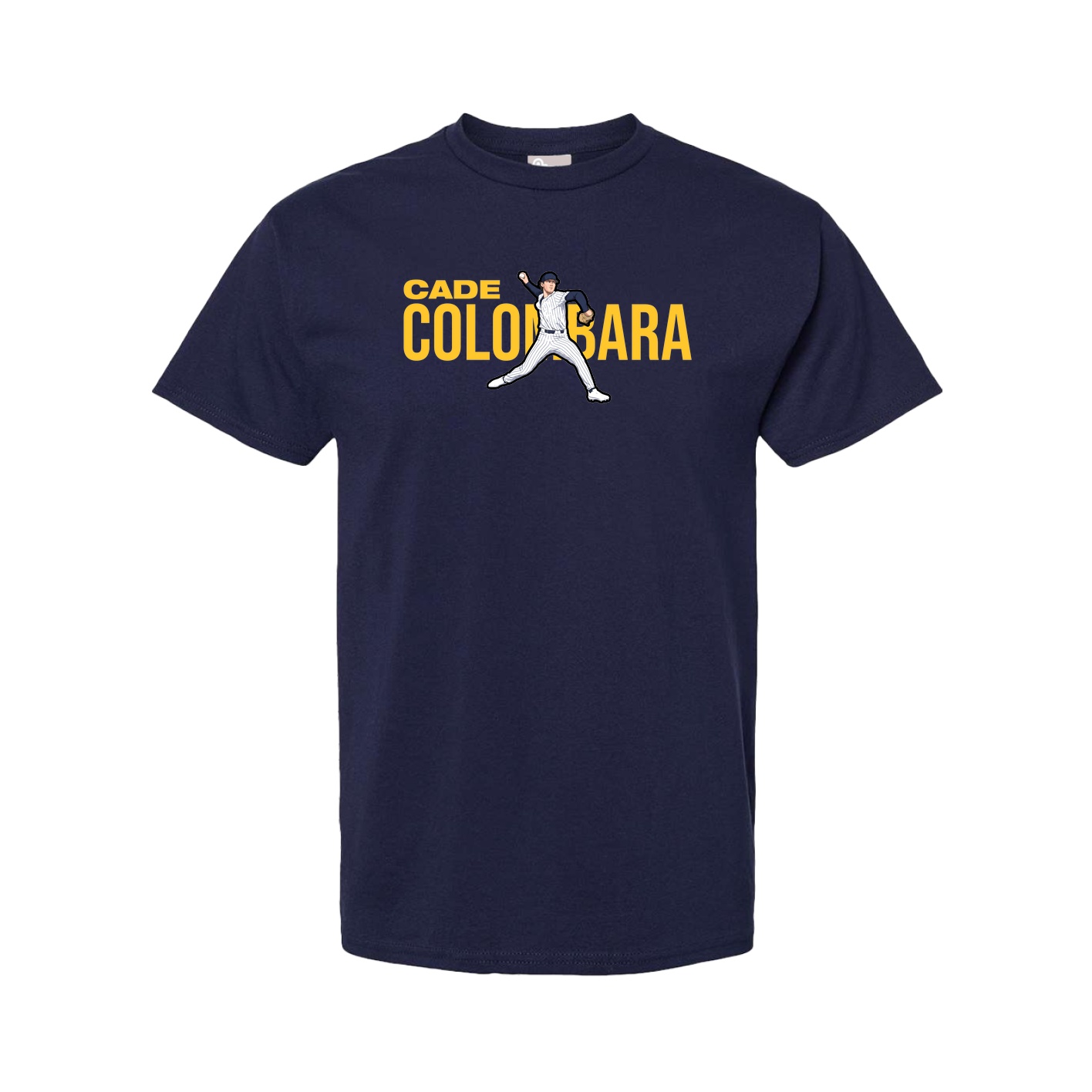Tee — Player Name in Navy