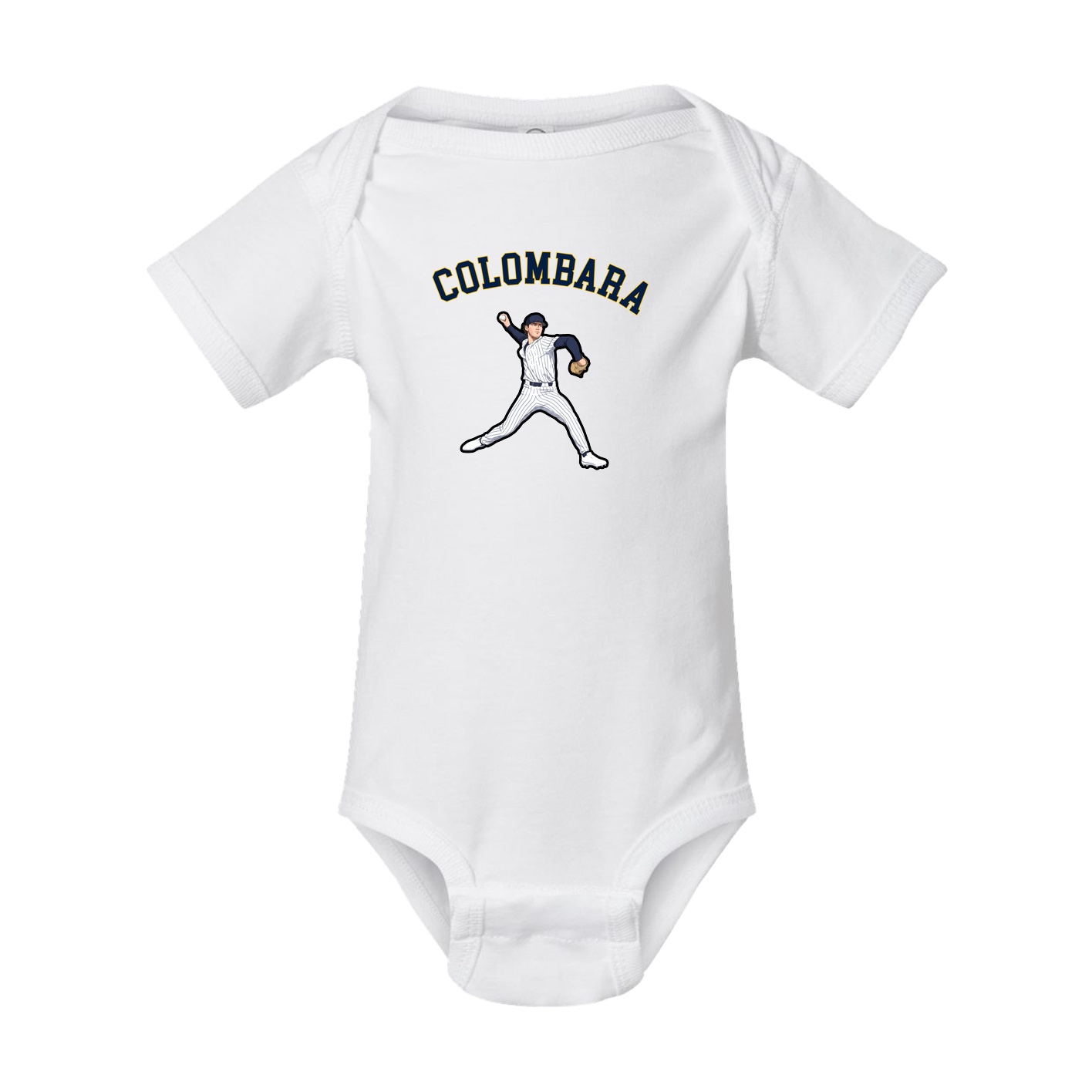 Baby Onesie — Shirsey Arch in White