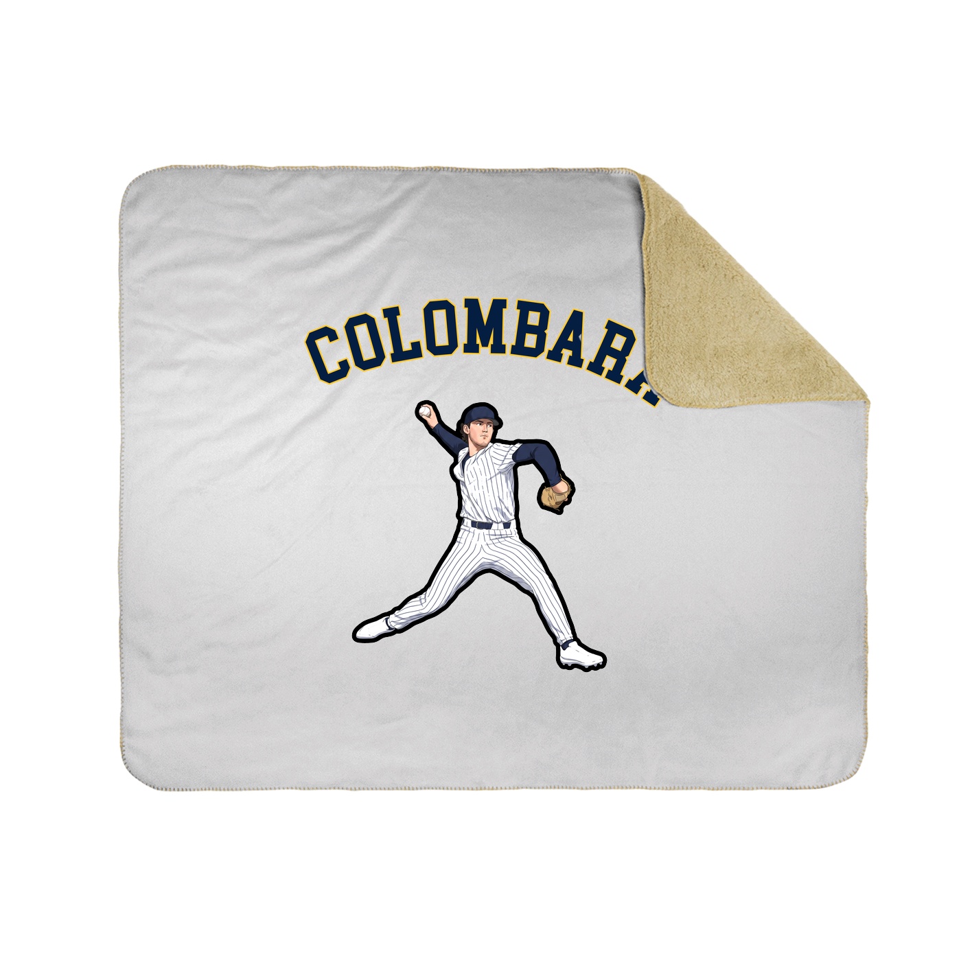 Throw Blanket — Shirsey Arch in White