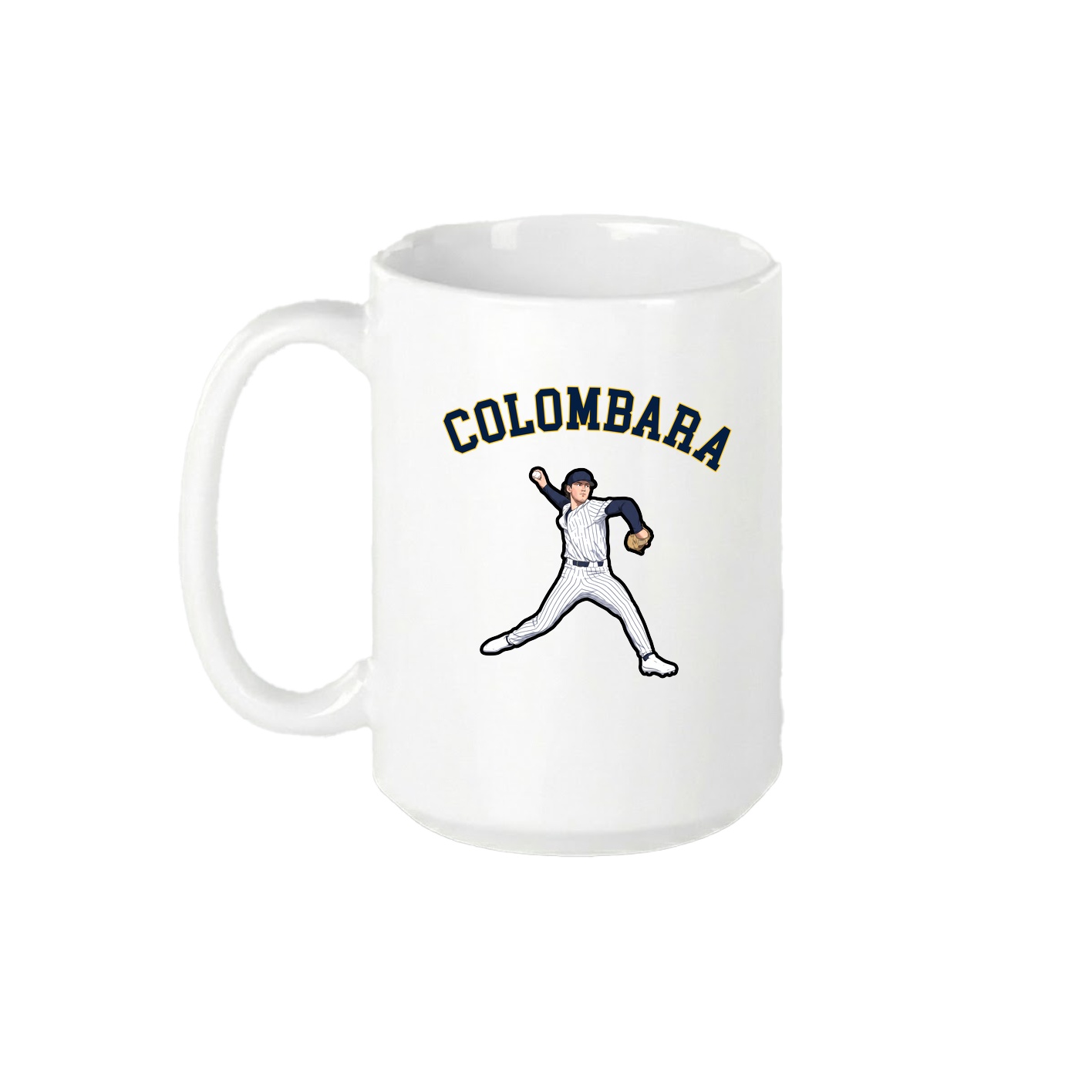 15oz Coffee Mug — Shirsey Arch in White