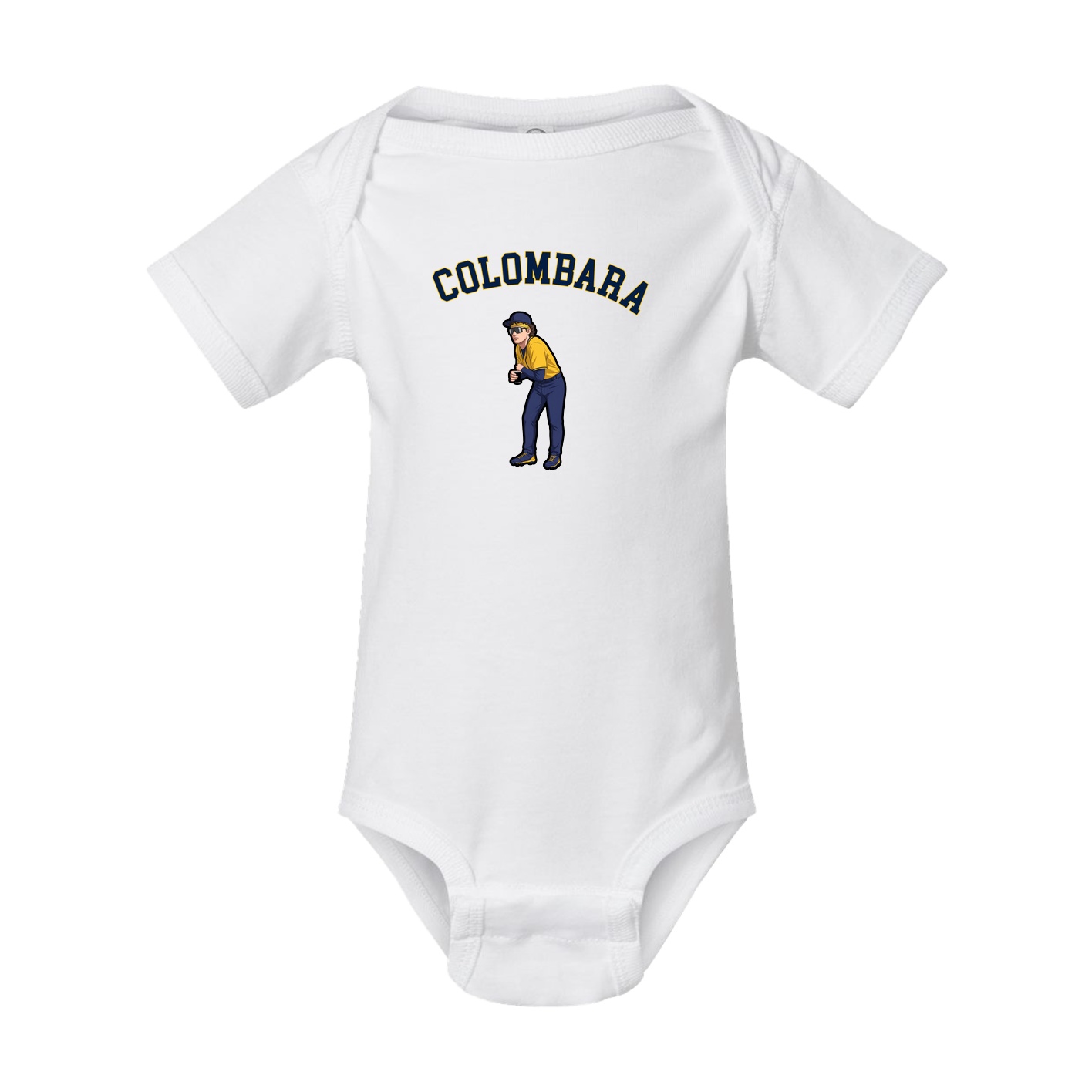 Baby Onesie — Shirsey Arch in White