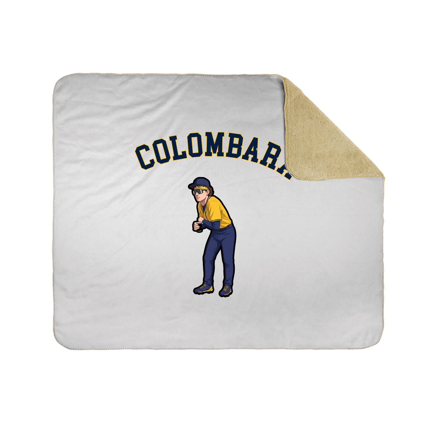 Throw Blanket — Shirsey Arch in White