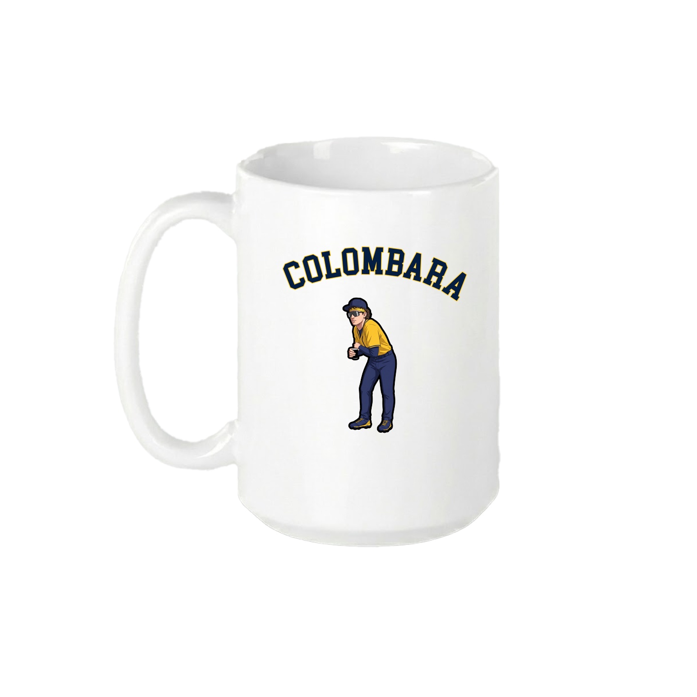 15oz Coffee Mug — Shirsey Arch in White