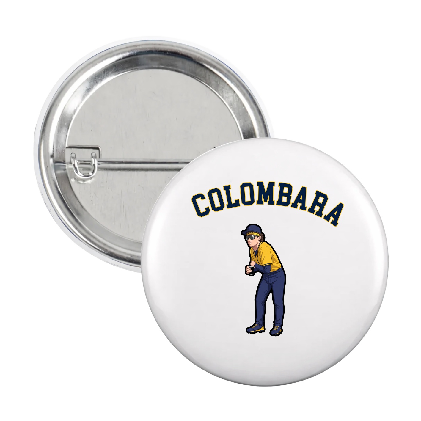 Game Day Button — Shirsey Arch in White