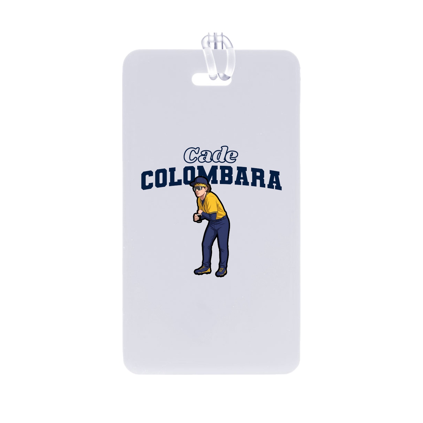 Bag Tag — Name Arch in Classic