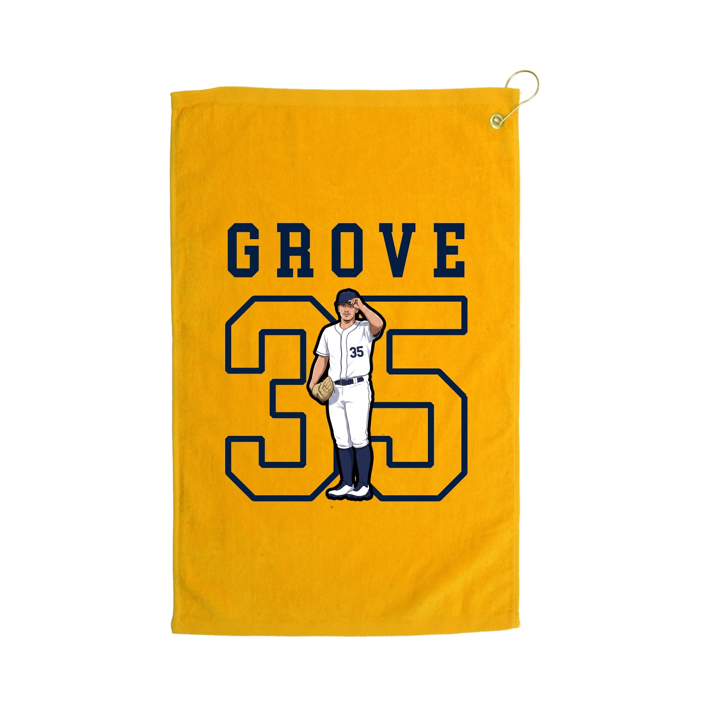 Golf Towel — Shirsey in Gold